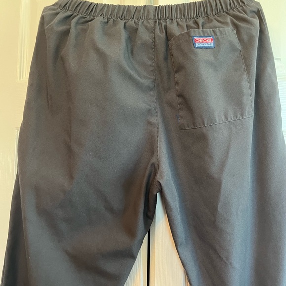 Cherokee Workwear Scrubs Charcoal Gray Small Petite - Picture 7 of 9
